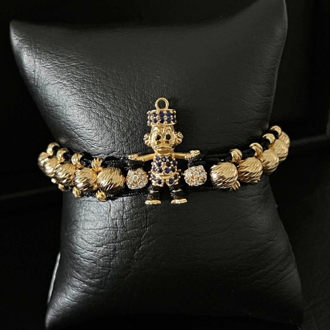 PULSERA TRES CARRILES TR DIAMANTADA💰💸