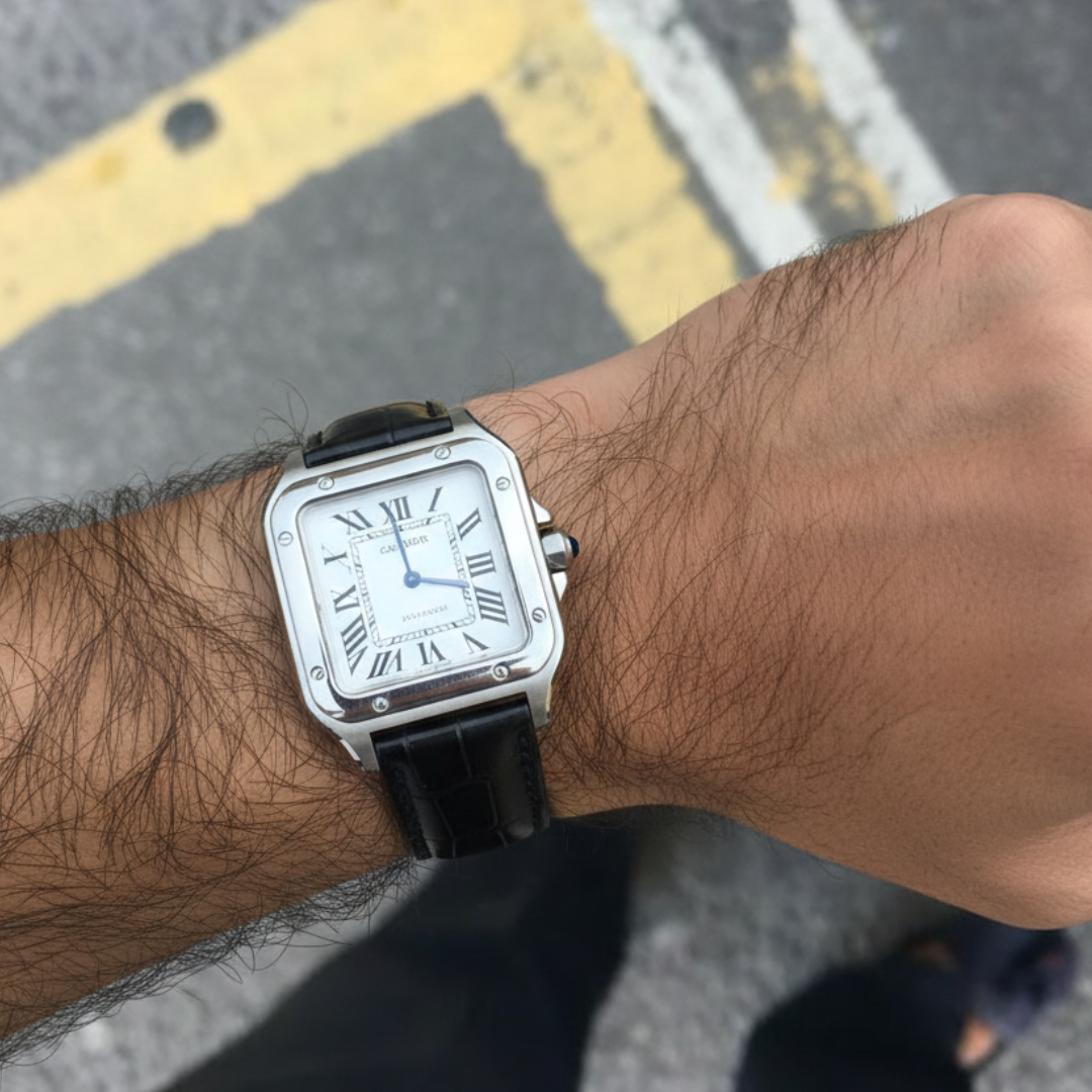 CARTIER DUMONT CORREA POLIPIEL NEGRA