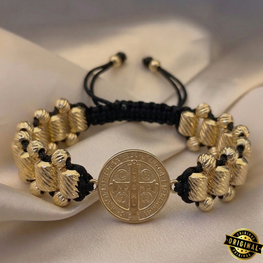 PULSERA MEDALLA DE SAN BENITO 🙏