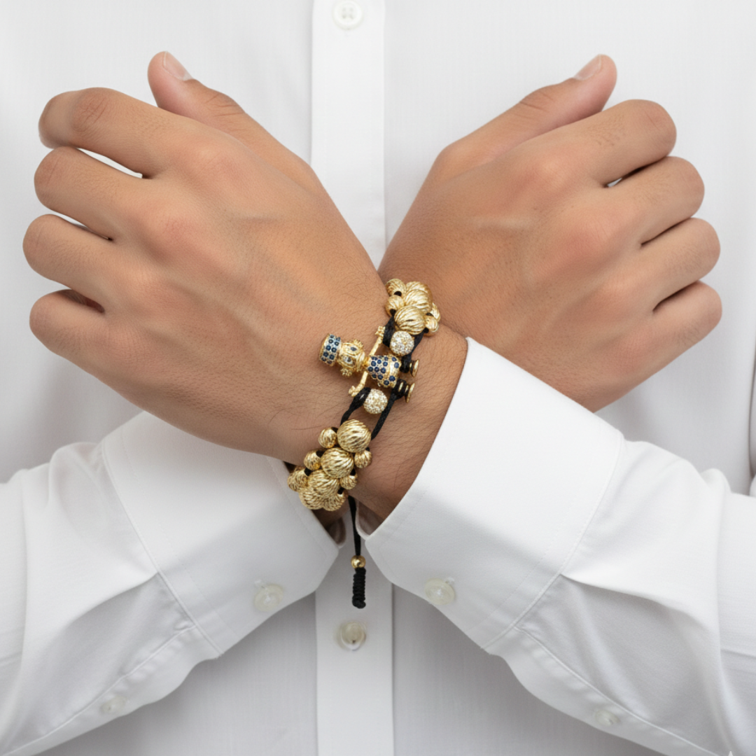 PULSERA TRES CARRILES TR DIAMANTADA💰💸